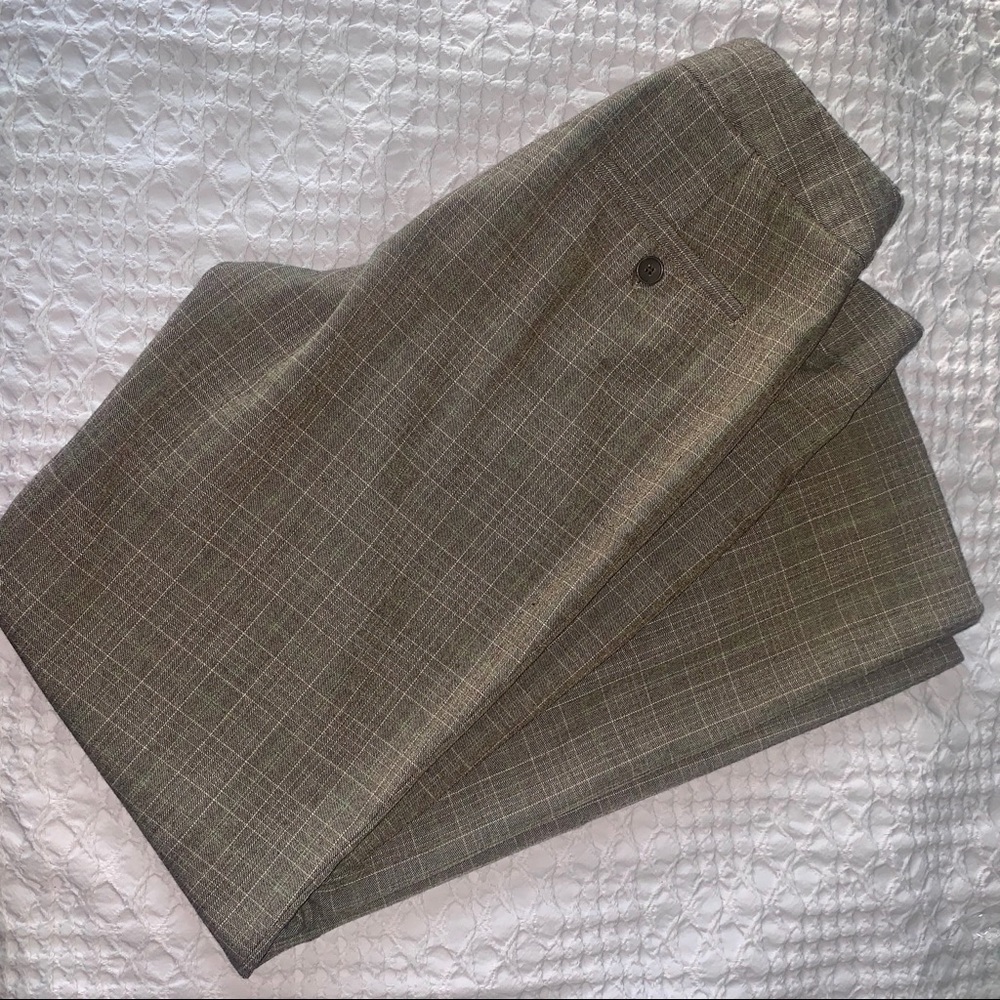 Rafaella Trousers Plaid Design